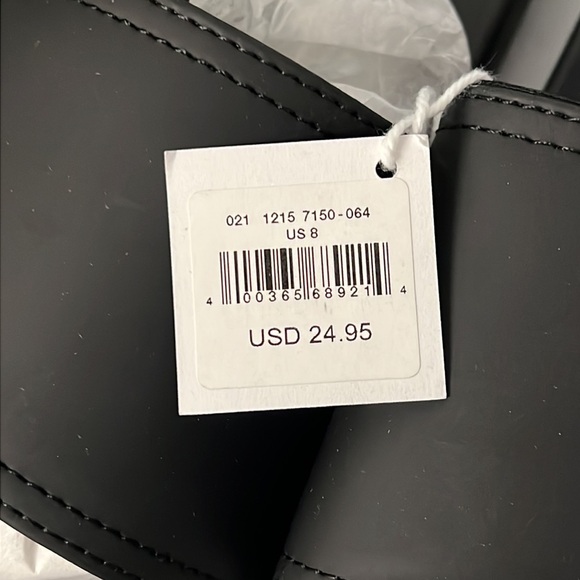 💥3/$30💥NWT America Eagle Outfitters Mens Active EVA Slide, Bold Black - Size 8 - Picture 8 of 9